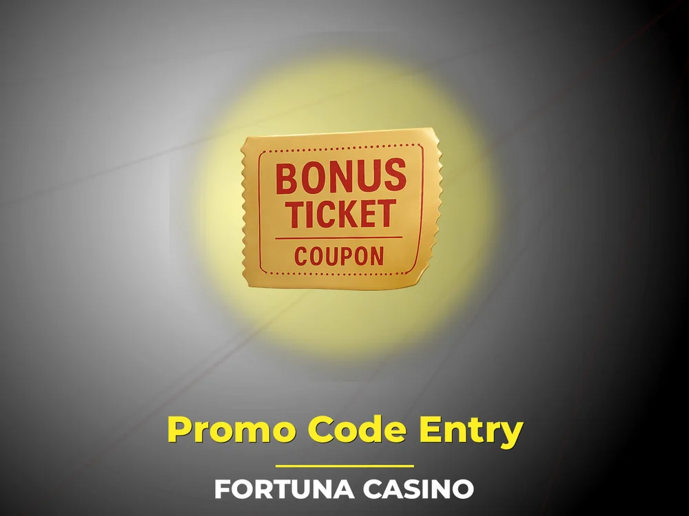 fortuna casino - Promo Code Entry
