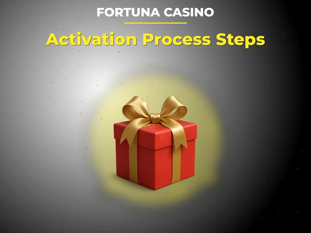 fortuna casino - Activation Process Steps
