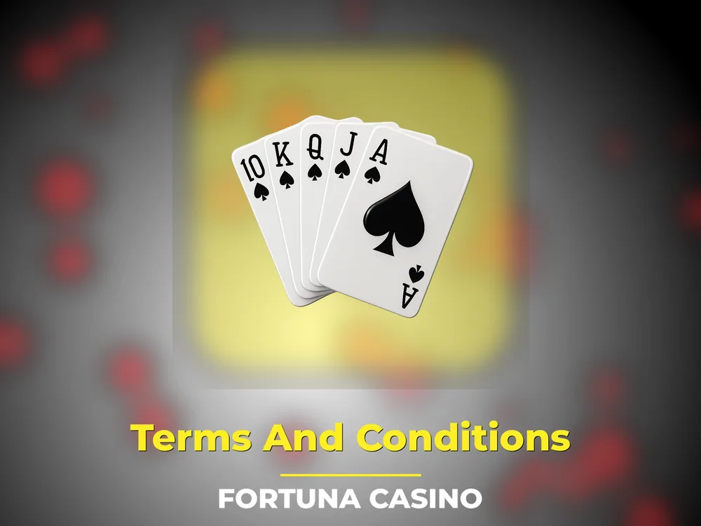 fortuna casino - Terms And Conditions