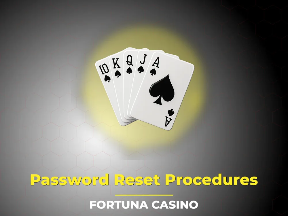fortuna casino - Password Reset Procedures