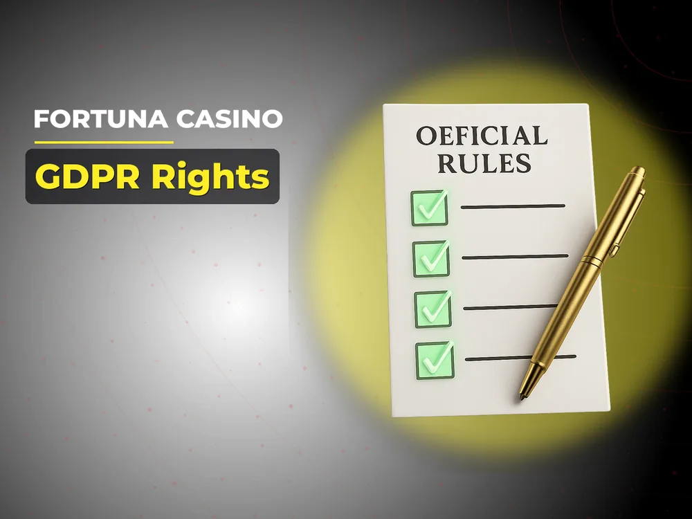 fortuna casino - GDPR Rights